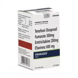 Атрипла аналог (Virarazer viraday :: Тенофовир + Эмтрицитабин + Эфавиренз) таб. №30 фото